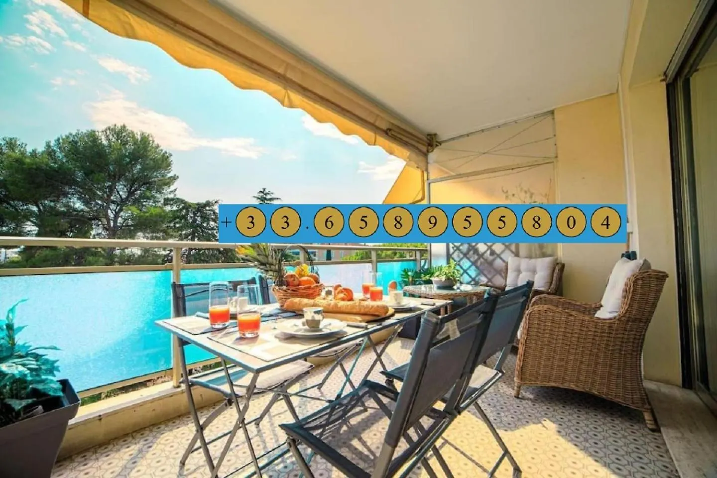 Spacieux Appartement ! Le Numero De Whatzap Est Sur La Photo ! Cannes 0*,